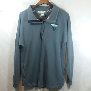 Pink Victoria's secret sweatshirt